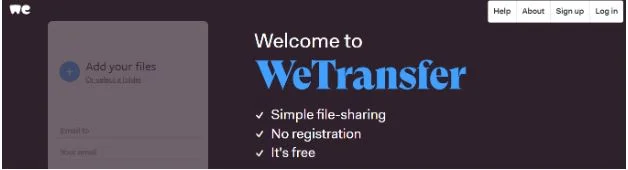 We Transfer Tool for Remote Work