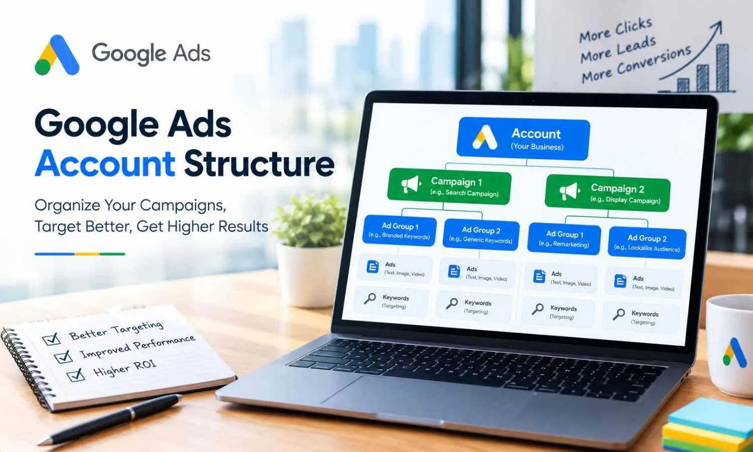 google ads account structure