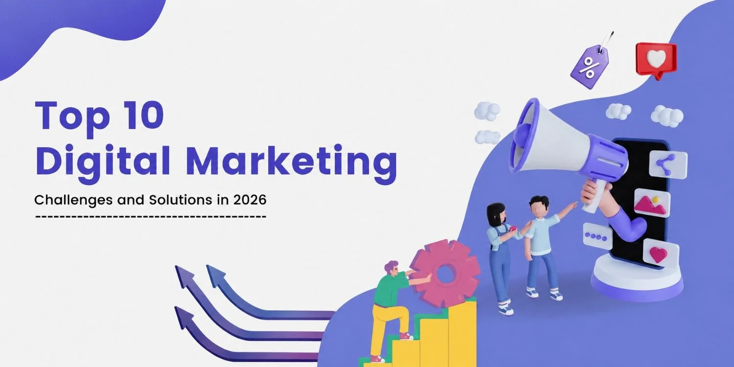 top 10 digital marketing challenges and solutions for startups