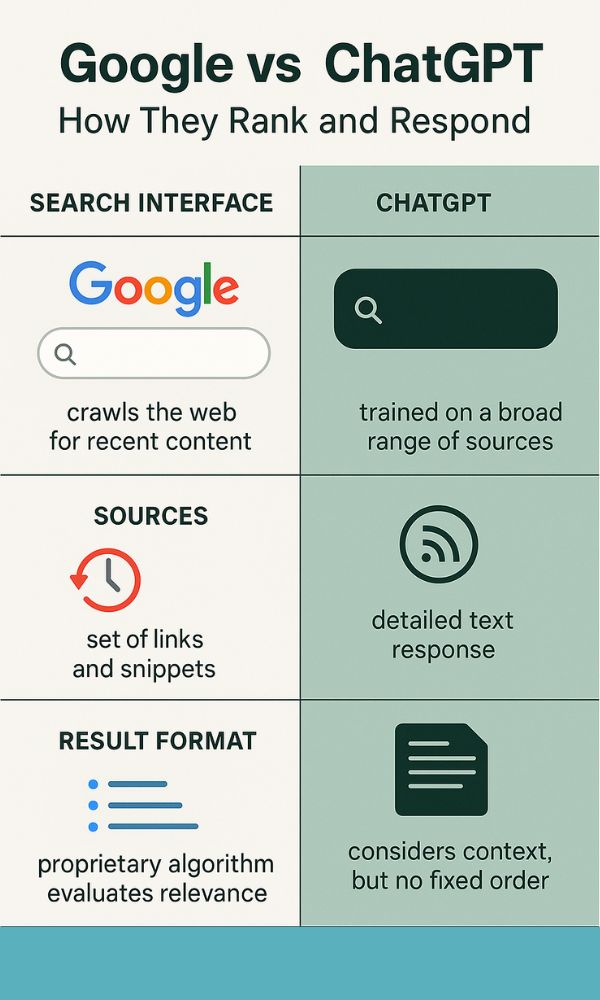 google vs chatgpt