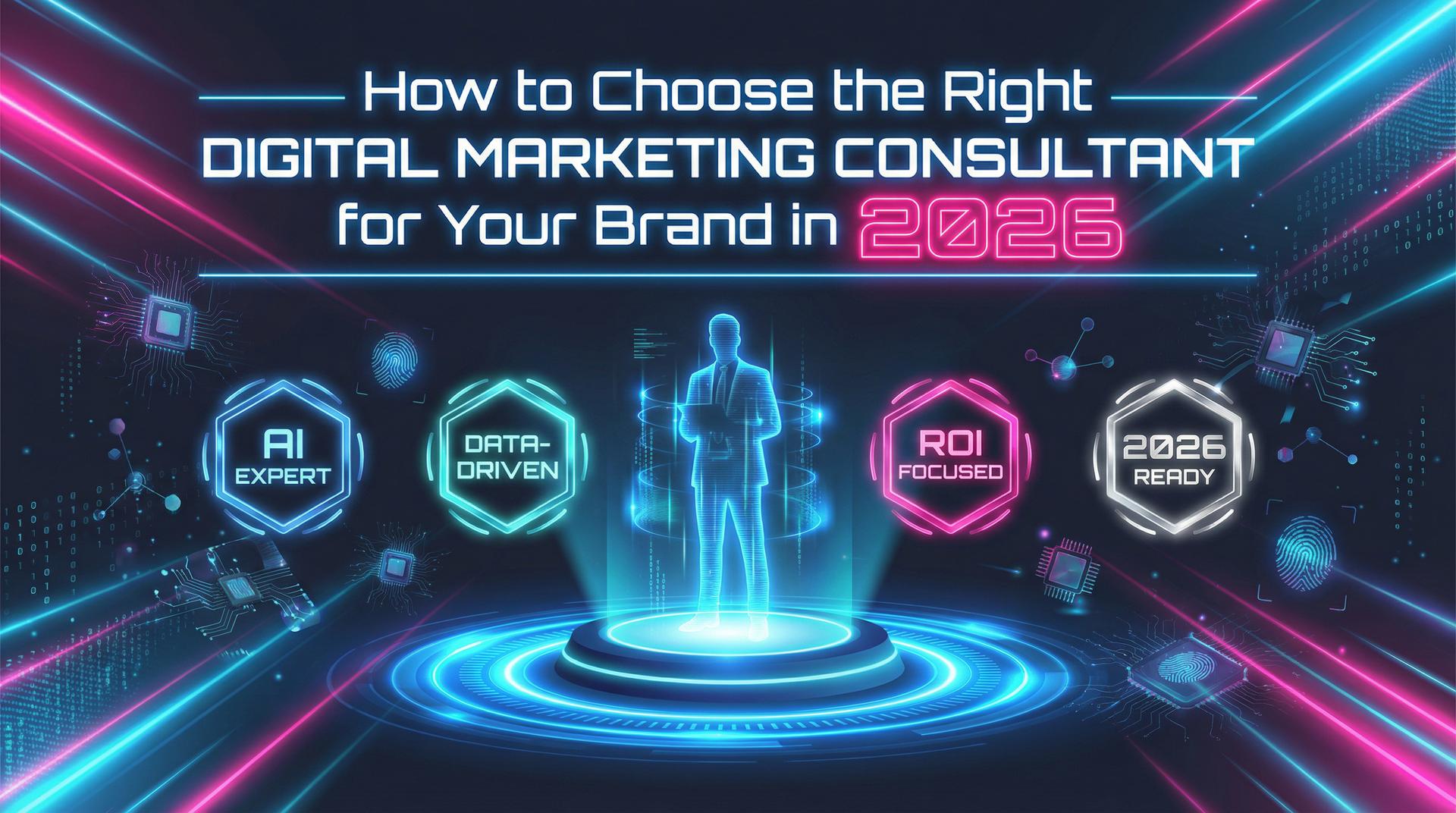 How to Choose the Right Digital Marketing Consultant for Your Brand in 2026
