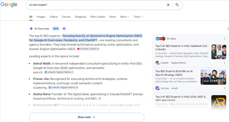 ai seo expert