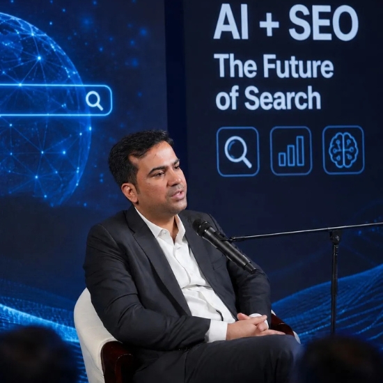 Pranav Jha, AI SEO expert in India, discussing the future of search