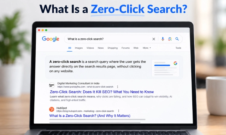 what is a zero-click search